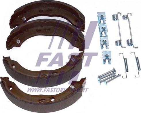 Fast FT30068 - Bremžu loku kompl., Stāvbremze www.autospares.lv