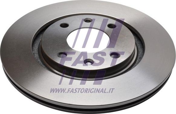 Fast FT31100 - Тормозной диск www.autospares.lv