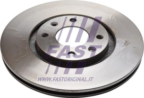 Fast FT31112 - Тормозной диск www.autospares.lv