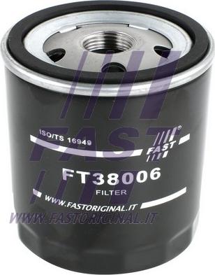 Fast FT38006 - Eļļas filtrs www.autospares.lv