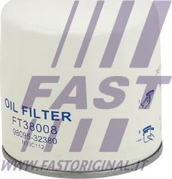 Fast FT38008 - Eļļas filtrs autospares.lv