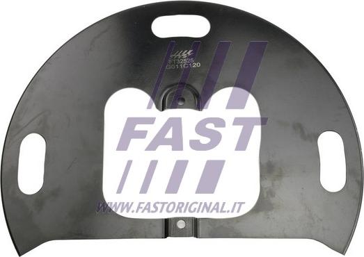 Fast FT32525 - Dubļu sargs, Bremžu disks www.autospares.lv