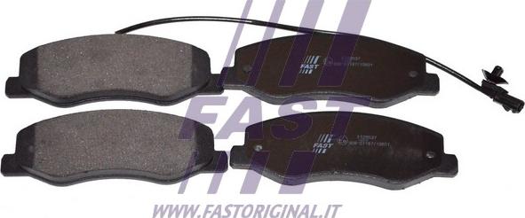 Fast FT29537 - Bremžu uzliku kompl., Disku bremzes www.autospares.lv