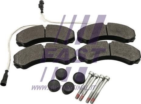 Fast FT29573 - Brake Pad Set, disc brake www.autospares.lv