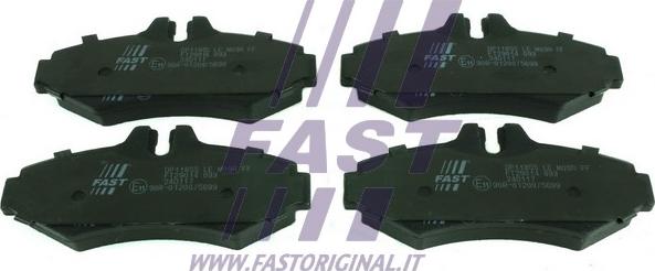 Fast FT29014 - Bremžu uzliku kompl., Disku bremzes www.autospares.lv