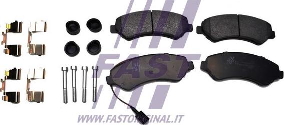 Fast FT29152HD - Bremžu uzliku kompl., Disku bremzes www.autospares.lv