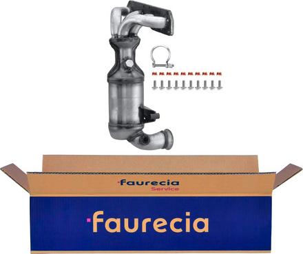 Faurecia FS45847K - Kolektora katalizators www.autospares.lv