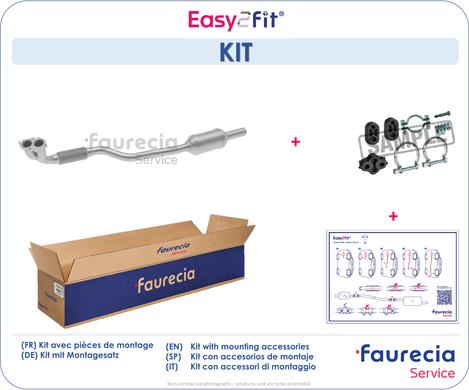 Faurecia FS40422K - Catalytic Converter www.autospares.lv