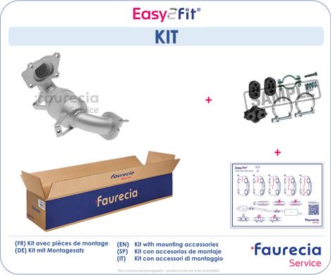 Faurecia FS40593K - Katalizators www.autospares.lv