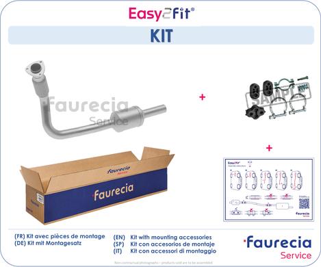 Faurecia FS40517K - Katalizators autospares.lv