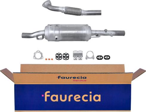 Faurecia FS40189S - Сажевый / частичный фильтр, система выхлопа ОГ www.autospares.lv