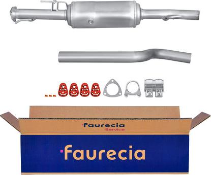 Faurecia FS40134S - Сажевый / частичный фильтр, система выхлопа ОГ www.autospares.lv