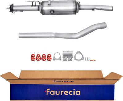 Faurecia FS40124F - Nosēdumu / Daļiņu filtrs, Izplūdes gāzu sistēma www.autospares.lv