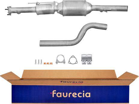 Faurecia FS40121F - Nosēdumu / Daļiņu filtrs, Izplūdes gāzu sistēma www.autospares.lv