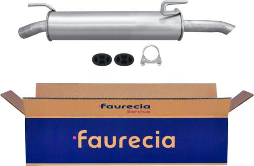 Faurecia FS40364 - Izplūdes gāzu trokšņa slāpētājs (pēdējais) www.autospares.lv