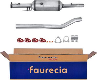 Faurecia FS40237F - Nosēdumu / Daļiņu filtrs, Izplūdes gāzu sistēma autospares.lv