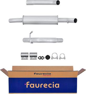 Faurecia FS60018 - Izplūdes gāzu priekšslāpētājs www.autospares.lv