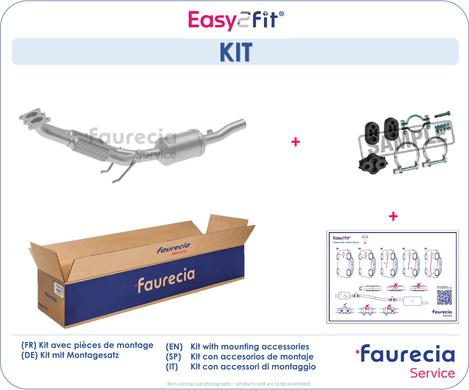 Faurecia FS63260K - Katalizators www.autospares.lv