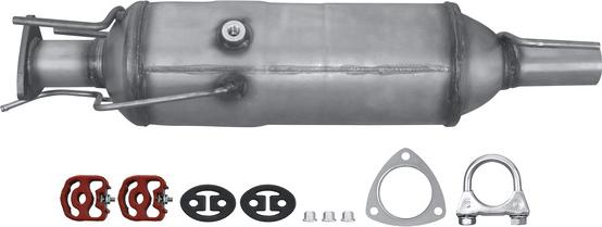 Faurecia FS01256F - Nosēdumu / Daļiņu filtrs, Izplūdes gāzu sistēma www.autospares.lv