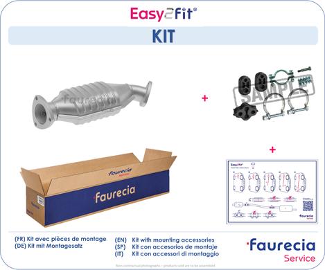 Faurecia FS03165K - Catalytic Converter www.autospares.lv