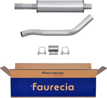 Faurecia FS03382 - Izplūdes gāzu priekšslāpētājs www.autospares.lv