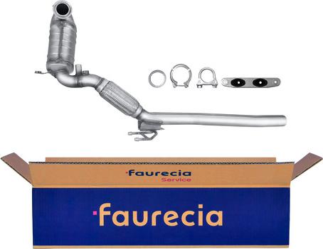 Faurecia FS03224S - Nosēdumu / Daļiņu filtrs, Izplūdes gāzu sistēma autospares.lv