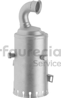 Faurecia FS15512K - Катализатор www.autospares.lv