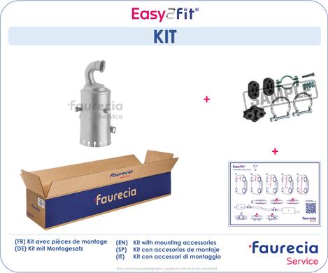 Faurecia FS15512K - Катализатор www.autospares.lv