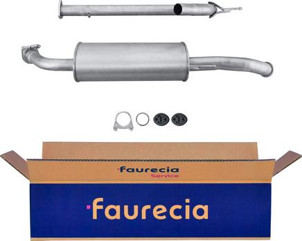 Faurecia FS15394 - Izplūdes gāzu trokšņa slāpētājs (pēdējais) autospares.lv