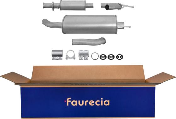 Faurecia FS15397 - Izplūdes gāzu trokšņa slāpētājs (pēdējais) autospares.lv