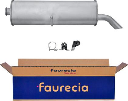 Faurecia FS15320 - Izplūdes gāzu trokšņa slāpētājs (pēdējais) www.autospares.lv