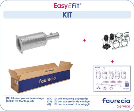 Faurecia FS15278F - Nosēdumu / Daļiņu filtrs, Izplūdes gāzu sistēma autospares.lv