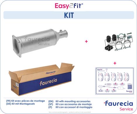 Faurecia FS15787S - Nosēdumu / Daļiņu filtrs, Izplūdes gāzu sistēma autospares.lv