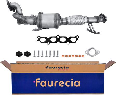 Faurecia FS30569K - Катализатор коллектора www.autospares.lv