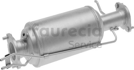 Faurecia FS30581S - Сажевый / частичный фильтр, система выхлопа ОГ www.autospares.lv