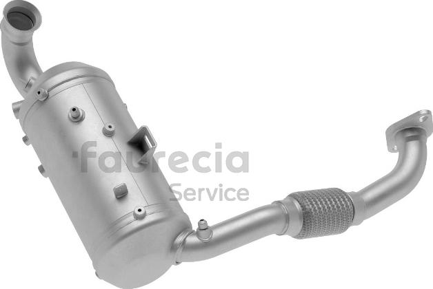 Faurecia FS30364F - Сажевый / частичный фильтр, система выхлопа ОГ www.autospares.lv