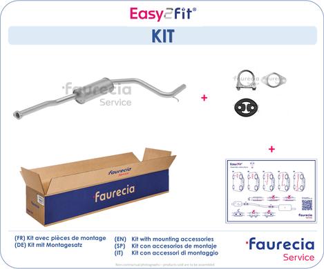 Faurecia FS30723 - Vidējais izpl. gāzu trokšņa slāpētājs autospares.lv