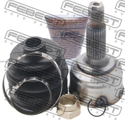 Febest 0910-014 - Šarnīru komplekts, Piedziņas vārpsta www.autospares.lv