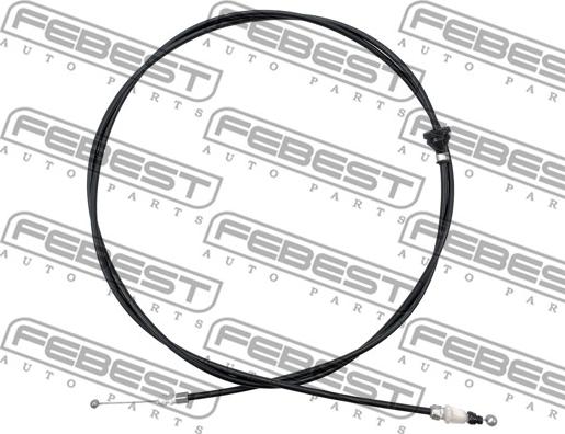 Febest 0499-HCCY5A - Motora pārsega slēdzenes trose www.autospares.lv