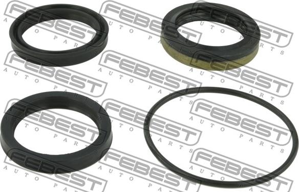 Febest 0491-K57T - Remkomplekts, Stūres šķērsstiepņa šarnīrs www.autospares.lv