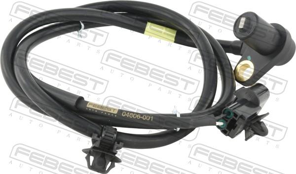 Febest 04606-001 - Devējs, Riteņu griešanās ātrums www.autospares.lv