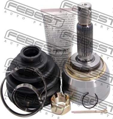 Febest 0410-005 - Šarnīru komplekts, Piedziņas vārpsta www.autospares.lv