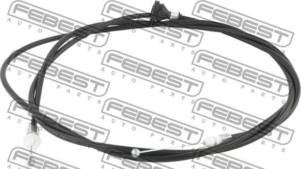 Febest 04101CW - Motora pārsega slēdzenes trose www.autospares.lv