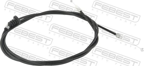 Febest 04101V93F - Motora pārsega slēdzenes trose www.autospares.lv