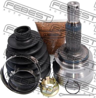 Febest 0410-CY34 - Šarnīru komplekts, Piedziņas vārpsta www.autospares.lv