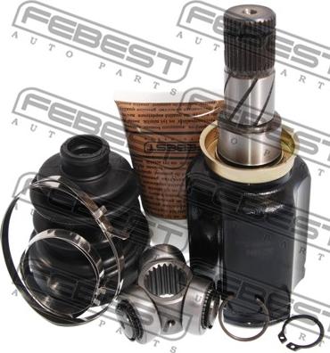 Febest 0411-Z30 - Šarnīru komplekts, Piedziņas vārpsta www.autospares.lv