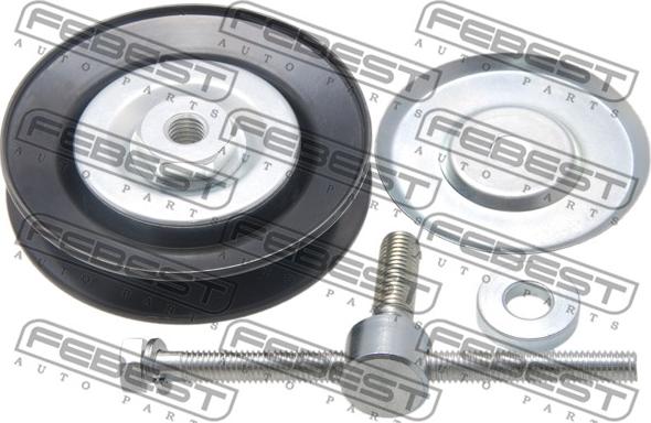 Febest 0487-KB7T - Parazīt / Vadrullītis, Ķīļrievu siksna www.autospares.lv