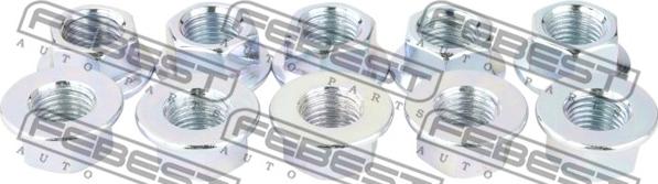 Febest 0431-004-PCS10 - Riteņu sagāzuma regulēšanas skrūve autospares.lv