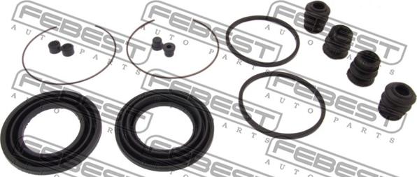 Febest 0475-CS3F - Remkomplekts, Bremžu suports www.autospares.lv