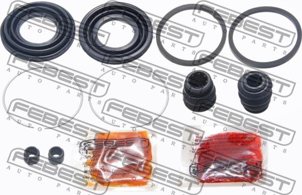 Febest 0475-V45F - Remkomplekts, Bremžu suports www.autospares.lv